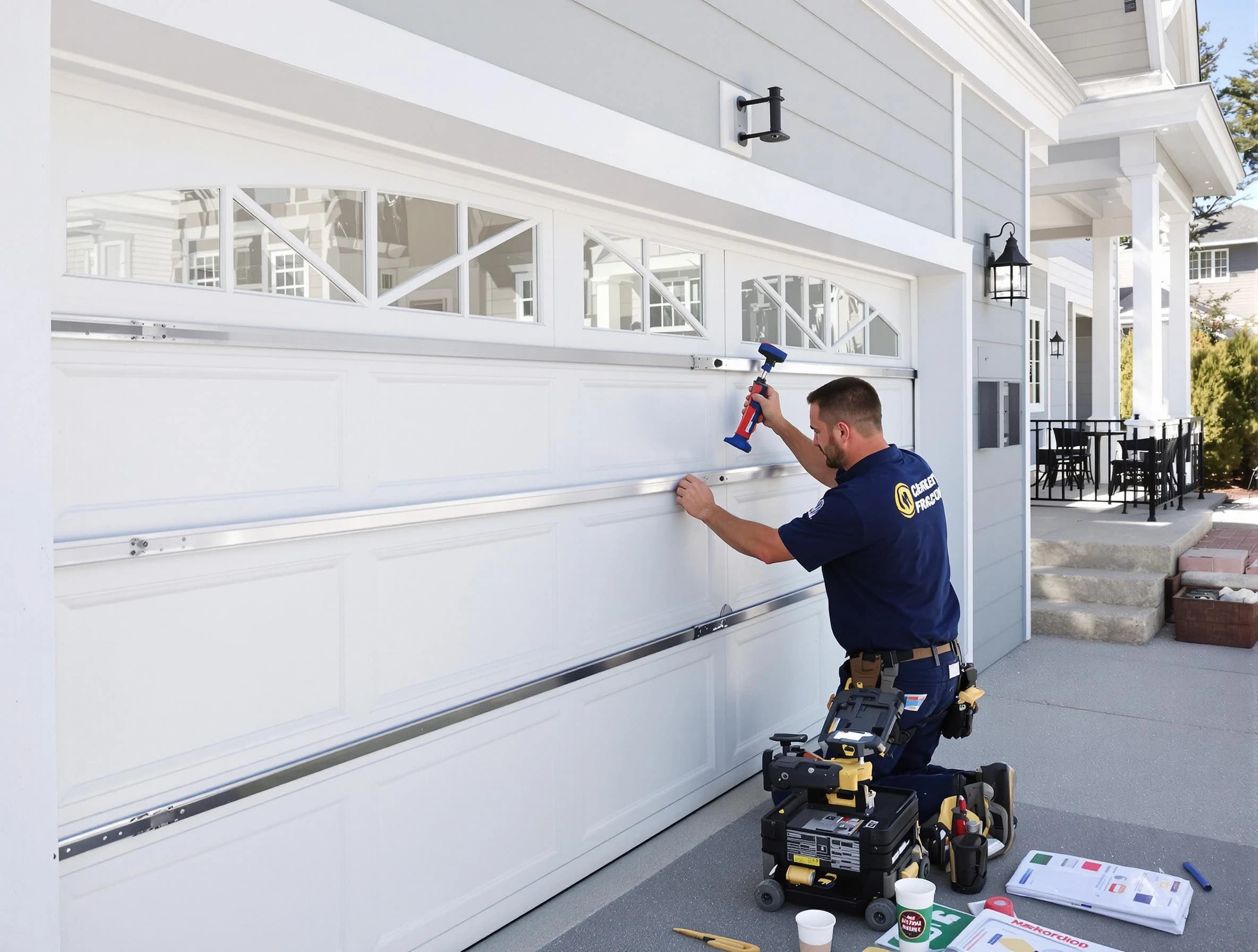 Professional garage door installation by Salem Garage Door Repair in Salem