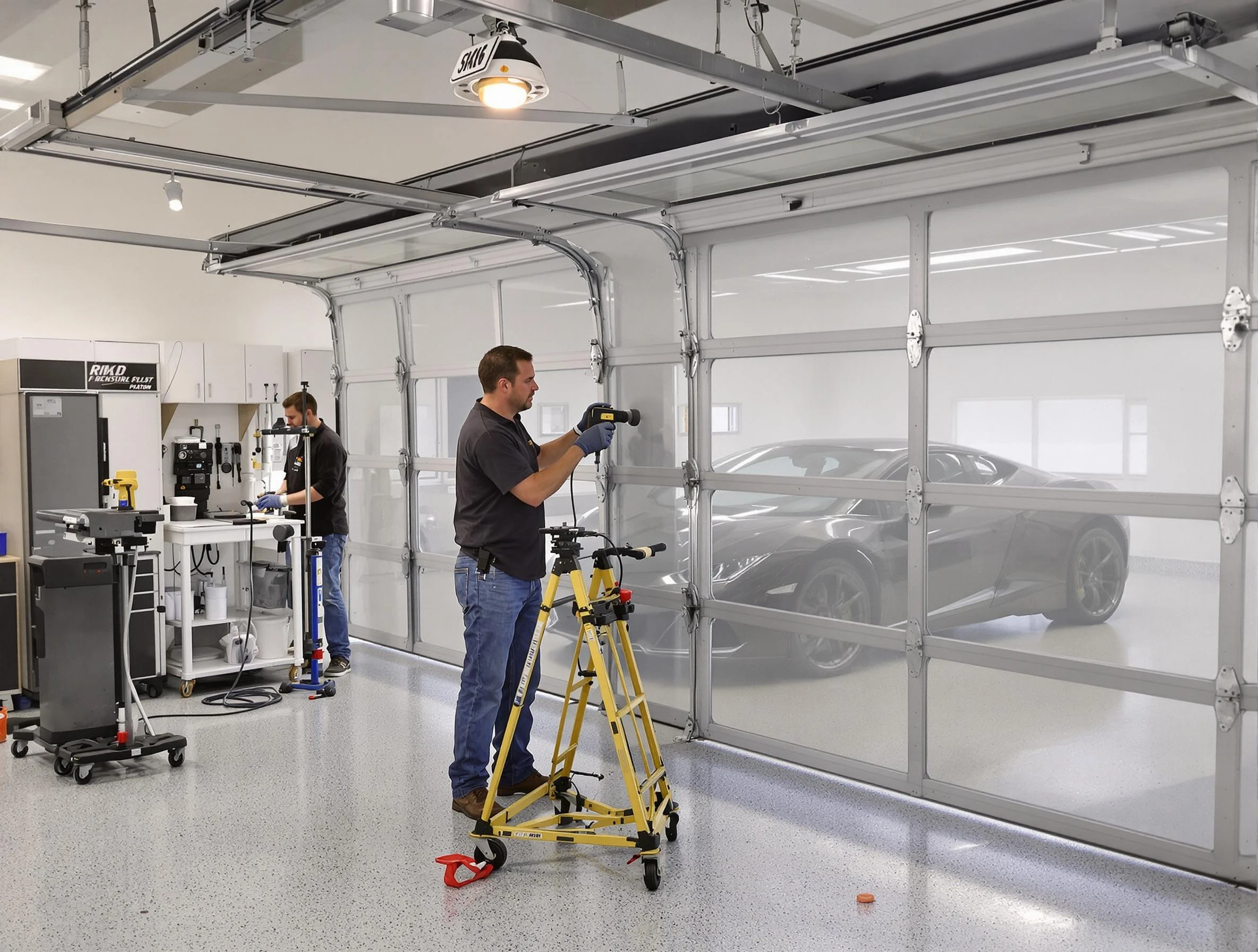 Garage Door Dents Repair in Salem