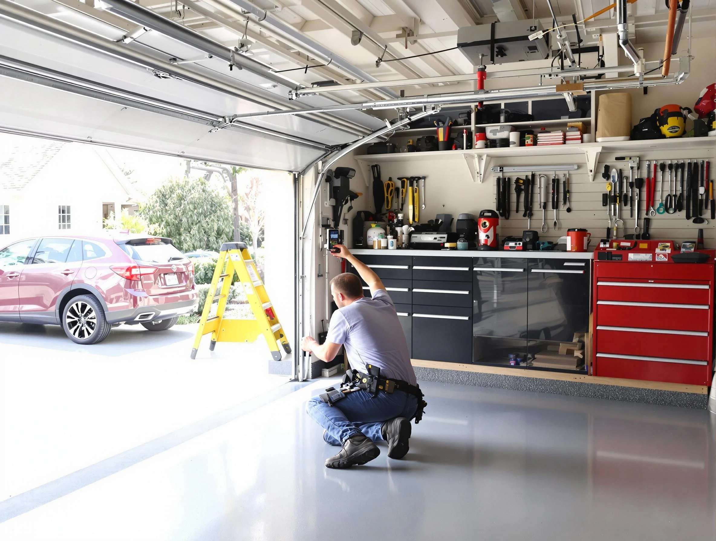 Local garage door repair service by Salem Garage Door Repair in Salem