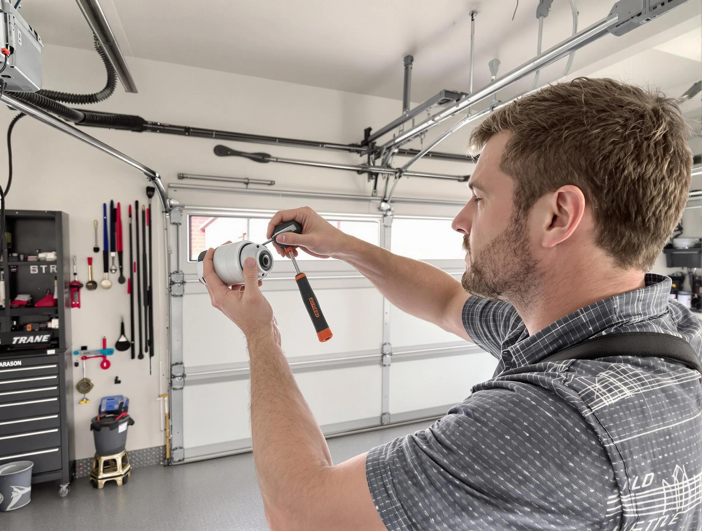 Garage door opener repair service by Salem Garage Door Repair in Salem