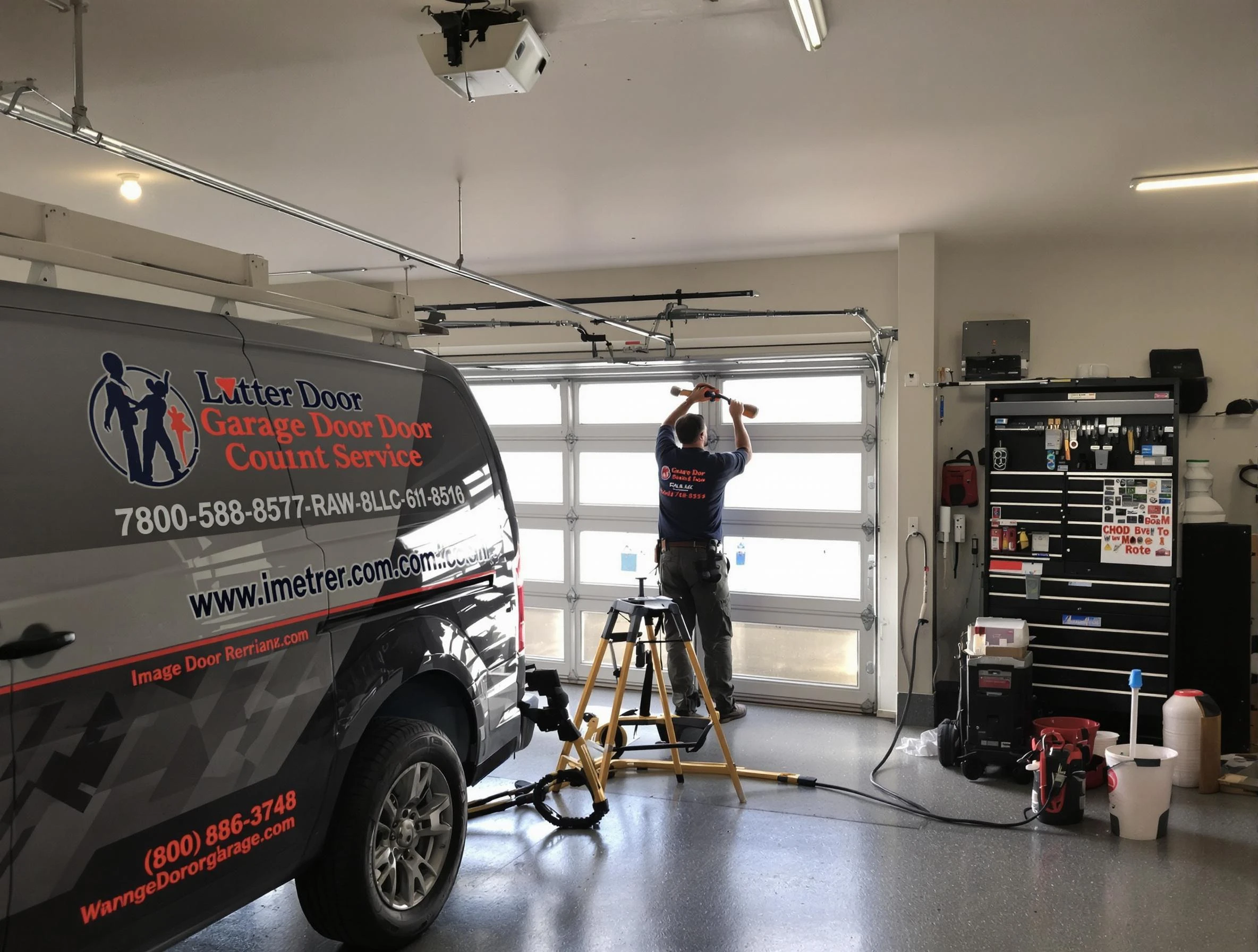 Salem Garage Door Repair rapid response team performing same-day repair in Salem